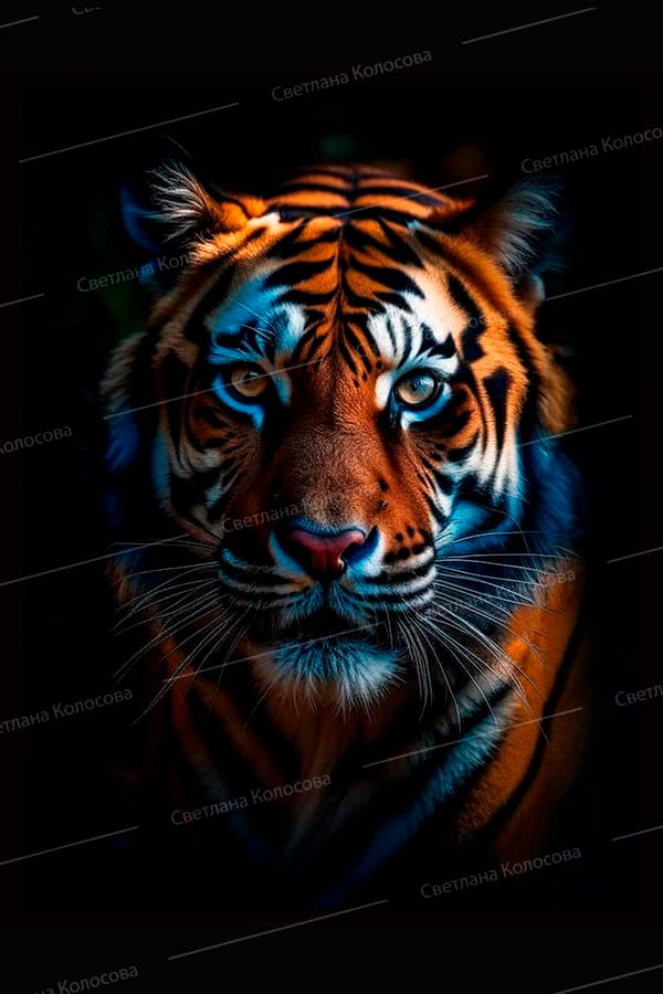 tigrportret